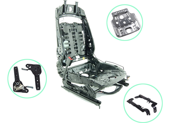 汽車座椅衝壓件清洗案例